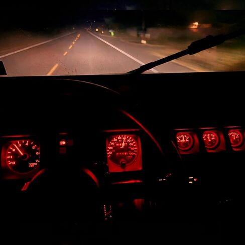10Pack Dash Instrument Panel LED Light Bulb Kit with Sockets, Indicator & Warning Lights Included, Factory-Style Green Glow, for Jeep Wrangler 1987-1991 in Kuwait