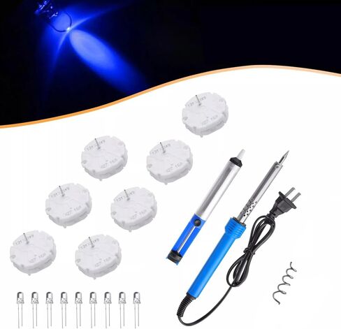 Instrument Cluster Gauge Stepper Motor Repair Kit X27 168 Fits 03-06 GM Chevy Silverados Tahoes Yukons(7Motors 36Led Light Bulbs 1Soldering Iron 1Solder Sucker 1Remove Tool 1Flux Rosin Core Solder1) in Kuwait