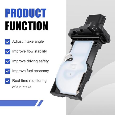Mass Air Flow Sensor Meter MAF Compatible with Nissan 2019-2023 Altima 2020-2023 Sentra 2021 Rogue 2L 2.5L 2022-2023 Pathfinder for Infiniti 2022-2023 QX60 3.5L 2019 QX50 2L Replace 22680-5NA0A in Kuwait