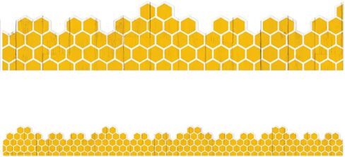 Eureka The Hive Honeycomb Extra Wide Deco Trim, 37 Feet in Saudi Arabia