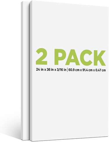 Allposters 24" X 36" X 3/16" White Foam Board Poster Board in Kuwait