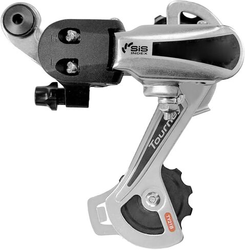 دراجة هوائية خلفية Derailleur RD-TY21B 6/7 سرعة جبل مباشر للدراجة الجبلية جبل مباشر فضي in Saudi Arabia