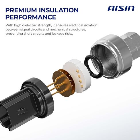 AISIN AFTERMARKET PRSCH-00174 A/C Cut Out Switch - Compatible with Jeep Grand Cherokee 1993-1996, Dodge B150 1994, Ram 1500 2500 3500 Dakota 1994-1997, B1500 B2500 B3500 1995-1997 in Kuwait