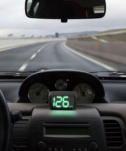 GPS Speedometer,Speedometer for Car,Car Accessories,Universal Automotive Speedometers with LED Large Font,Suitable for Golf Carts,Buses,Ships,Bicycles,Motorcycles,SUVs,ATVs,Pickup Trucks in Kuwait