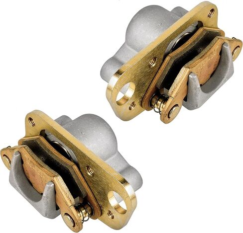 Caltric Front Left and Right Brake Caliper with Brake Pads Compatible with Polaris Scrambler 500 4x4 2003 in Kuwait