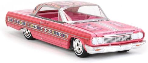 Greenlight 1/64 1964 Chevrolet Impala Lowrider, Gypsy Rose, California Lowriders 63010-A in Kuwait