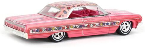 Greenlight 1/64 1964 Chevrolet Impala Lowrider, Gypsy Rose, California Lowriders 63010-A in Kuwait