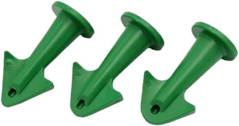 3pcs Caulking Nozzle Applicator Tool Set Silicone Sealant Finishing Adapter Green Color in Kuwait