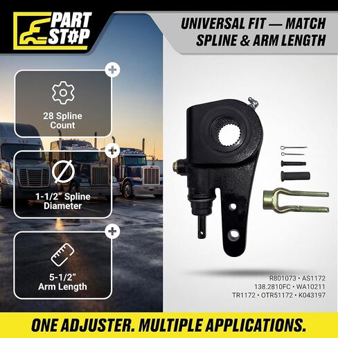 R801073 Automatic Slack Adjuster Fits Freightliner Cascadia Air Brake in Kuwait