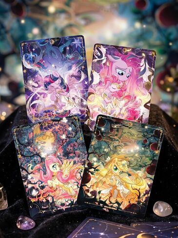 KAYOU My Little Pony Trading Cards Moon Edition Series 11 صندوق تجميع 18 حزمة معززة مجموعة نادرة قابلة للتجميع [CN] in Kuwait