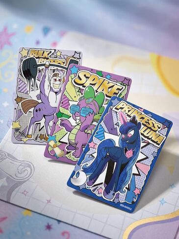 KAYOU My Little Pony Trading Cards Moon Edition Series 11 صندوق تجميع 18 حزمة معززة مجموعة نادرة قابلة للتجميع [CN] in Kuwait