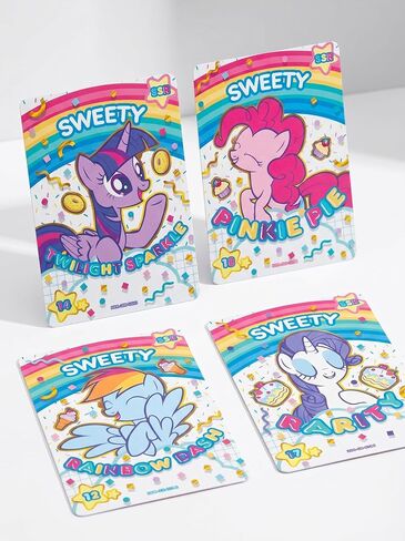 KAYOU My Little Pony Trading Cards Moon Edition Series 11 صندوق تجميع 18 حزمة معززة مجموعة نادرة قابلة للتجميع [CN] in Kuwait