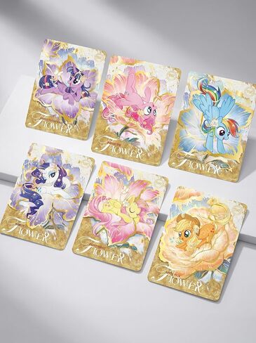 KAYOU My Little Pony Trading Cards Moon Edition Series 11 صندوق تجميع 18 حزمة معززة مجموعة نادرة قابلة للتجميع [CN] in Kuwait