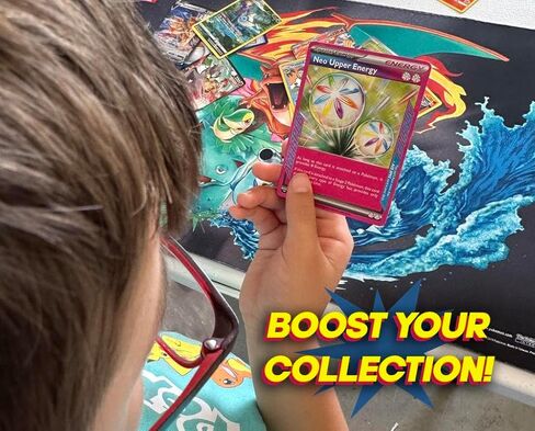 مجموعة متنوعة عشوائية متوافقة مع Pokemon TCG من Perfect Order || ضمان فائق الندرة + 20 بطاقة عشوائية + صندوق Dan123yal Deck Box in Kuwait