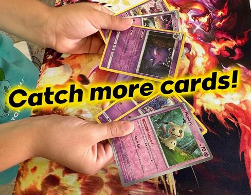 مجموعة متنوعة عشوائية متوافقة مع Pokemon TCG من Perfect Order || ضمان فائق الندرة + 20 بطاقة عشوائية + صندوق Dan123yal Deck Box in Kuwait