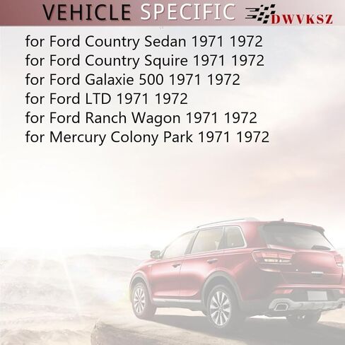 استبدال طقم تثبيت لقمة فرامل الطبلة الأمامية لسيارة Ford Country Squire 7.5L 1972، لسيارة Mercury Colony Park 6.4L 1971، لسيارة Colony Park 7.5L 1972، لسيارة Country Sedan 6.4L 1971، عبوة واحدة in Kuwait