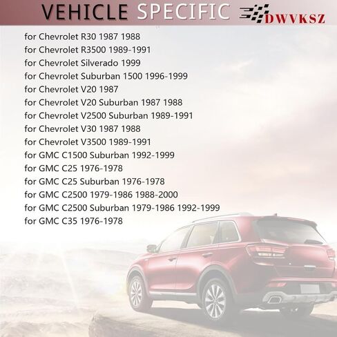 استبدال لقمة فرامل الطبلة الخلفية اضغط لأسفل عدة لـ GMC C2500 4.3L 1985 1986 1988 1989 1990 1991 1992 1993 1994 1995، لـ C1500 سوبربان 5.7L 1992 1993 1994 1995 1996 1997 1998 1999، 1 حزمة in Kuwait