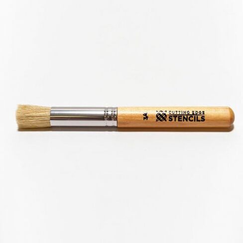 3/4" Professional Stencil Brush - Natural Bristle in Kuwait