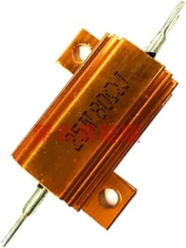 10W 25W 50W RX24 الألومنيوم الطاقة معدن شل حالة Wirewound المقاوم 0.1 0.5 1 1.5 2 6 8 10 20 100 150 200 300 1K 10K أوم (2R، 10W) in Kuwait