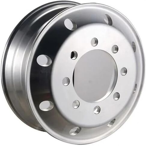 Aluminum Alloy Wheel Rim Compatible For Isuzu Trucks 17.5x6.00 17.5x6.75 For 205/70R22.5 225/90R22.5 Tires Commercial Truck Wheels Automotive Wheels in Kuwait