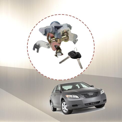 Trunk Lock Cylinder Compatible with Camry 2007-2011, Key Cylinder for Trunk Car Door Locks, Replace 69055-06070 6905506070 in Kuwait