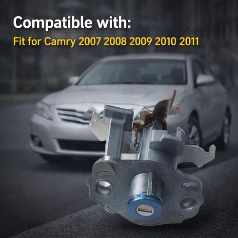 Trunk Lock Cylinder Compatible with Camry 2007-2011, Key Cylinder for Trunk Car Door Locks, Replace 69055-06070 6905506070 in Kuwait