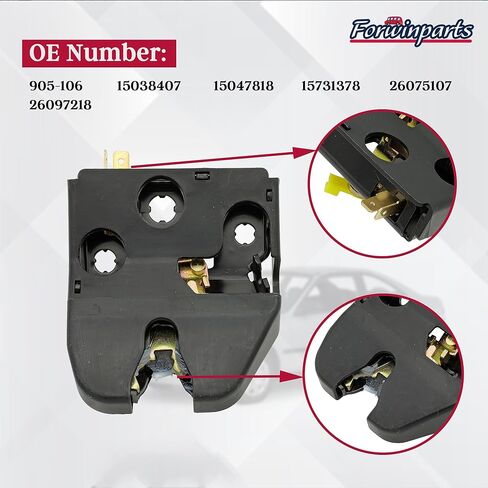 Forwinparts الجذع مزلاج غطاء قفل الجمعية 74851-S01-A01 لهوندا سيفيك 1996 1997 1998 1999 2000 74851S01A01 in Kuwait