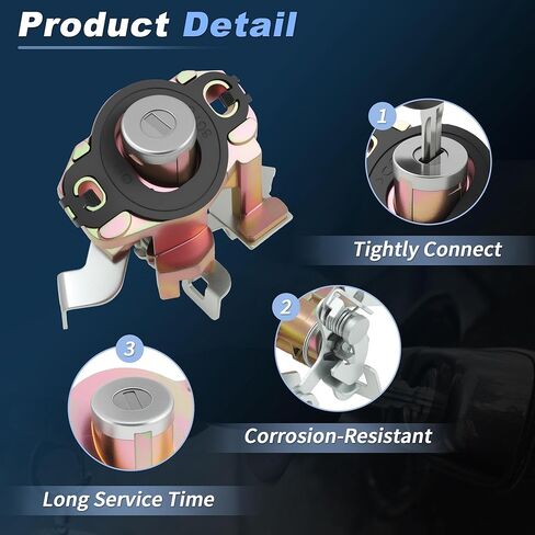 Aluminum Alloy Trunk Lock Cylinder for Toyota Camry 2007-2011 Tailgate Key Cylinder for Trunk Car Door Locks Replace No.6905506070 in Kuwait