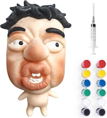 2-in-1 Adult Stress Relief Pop Model – Squishy Texture & Refillable Pimple Popping Design with Syringe Applicator, DIY Color Filling for Stress Release (Style 3) in Kuwait