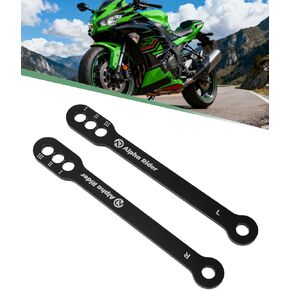 وصلات خفض لـ Kawasaki ZX-6R ذات 3 أوضاع | 2005-2025 | ZX-10R ZX-12R ZX-9R | طقم سلام الألومنيوم الخام باستخدام الحاسب الآلي in Kuwait