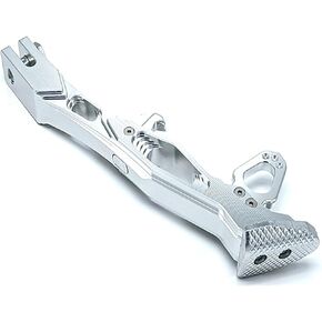 LMoDri Aluminium alloy Motorcycles Kickstand Kick Side Stand Motorcycle Scooter Standard(Black) in Kuwait