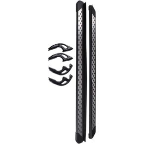 Running Board Side Step Set Compatible with 2016 2022 Black Aluminum in Kuwait