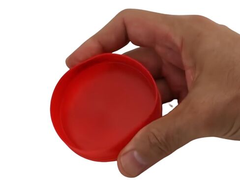 Caplugs EC-20 EC Series – Plastic Cap for Threaded Connectors, 100 Pack, Red LD-PE, Nominal Thread Size 1-1/4" Flanged, Protective Closures, Dirt and Moisture Seals, Finishing, Masking (99394481) in Saudi Arabia