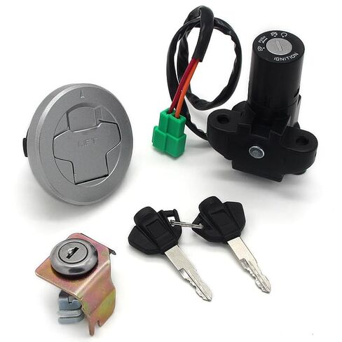 Ignition Key Switch Fuel Gas Cap Seat Lock Kit 37000-34830-000 GIXXER155 GSX150F GSX150 DEA DZA L6 2016 37000-34830-000 in Kuwait