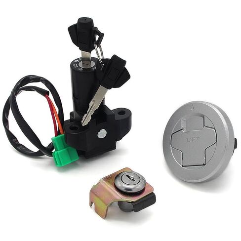 Ignition Key Switch Fuel Gas Cap Seat Lock Kit 37000-34830-000 GIXXER155 GSX150F GSX150 DEA DZA L6 2016 37000-34830-000 in Kuwait
