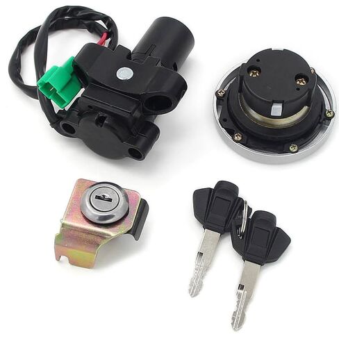 Ignition Key Switch Fuel Gas Cap Seat Lock Kit 37000-34830-000 GIXXER155 GSX150F GSX150 DEA DZA L6 2016 37000-34830-000 in Kuwait
