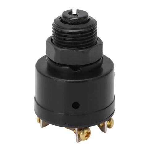 Ignition Key Switch, Heavy Duty 390133 6 Screw with 2 Keys for Inboard Outboard Powered Boats in Kuwait