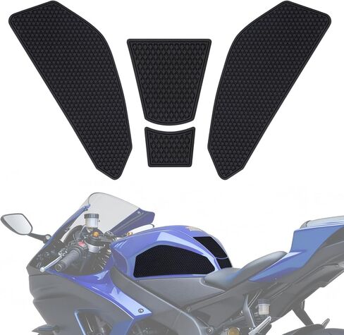 Fuel Tank Pads for YZF R7 with Strong Adhesive - Motorcycle Anti-Slip Fuel Tank Pad Tank Protectors Accessories for YZF R7 2021 2022 2023 2024 2025 in Kuwait