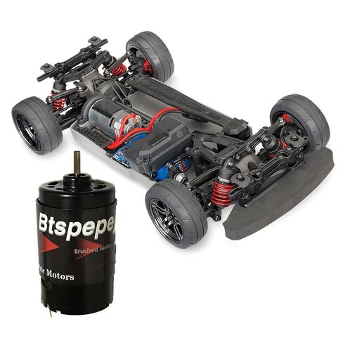 550 12T RC محركات كهربائية DC محرك ناعم Btspepejoy محرك عزم دوران عالي RC محرك ناعم لقارب RC DIY ألعاب طائرة نموذج هواية التحكم عن بعد سفينة بحرية للسيارة (أسود) in Saudi Arabia