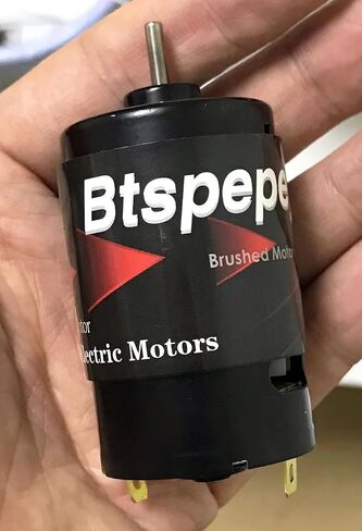 550 12T RC محركات كهربائية DC محرك ناعم Btspepejoy محرك عزم دوران عالي RC محرك ناعم لقارب RC DIY ألعاب طائرة نموذج هواية التحكم عن بعد سفينة بحرية للسيارة (أسود) in Saudi Arabia