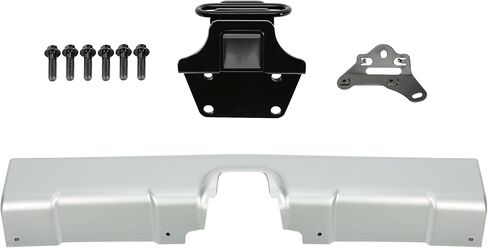 ALMULOO Trailer Hitch + Bumper Panel Kit متوافق مع 2007-2014 Toyota FJ Cruiser لاستبدال PT228-60060 طقم استقبال وصلة السحب الخلفي مطلي بالمسحوق in Kuwait