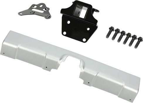 ALMULOO Trailer Hitch + Bumper Panel Kit متوافق مع 2007-2014 Toyota FJ Cruiser لاستبدال PT228-60060 طقم استقبال وصلة السحب الخلفي مطلي بالمسحوق in Kuwait