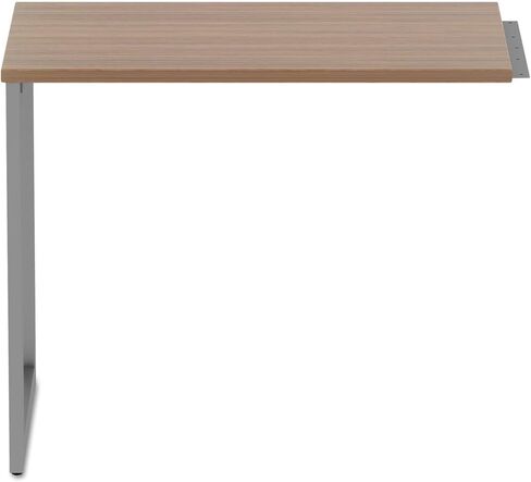 Alera alera Open Office Series o-Leg Return Base, Fully Adjustable, 36 to 70.78w x 23.38d x 28.5h, Silver in Kuwait