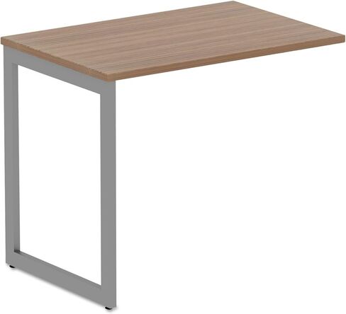 Alera alera Open Office Series o-Leg Return Base, Fully Adjustable, 36 to 70.78w x 23.38d x 28.5h, Silver in Kuwait