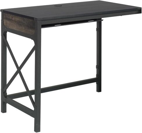 Desk Return 36" - Brown 36-Inch L-Shaped Home Office Modern, Compact, Easy-Install in Kuwait