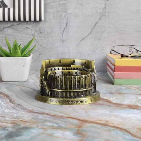 Ximdeco® Metallic Golden Gate Bridge Miniature | California Landmark Monument Showpiece for Home & Office Décor | Vintage Metal Bridge Model | Table, Shelf & Desk Decoration in Kuwait
