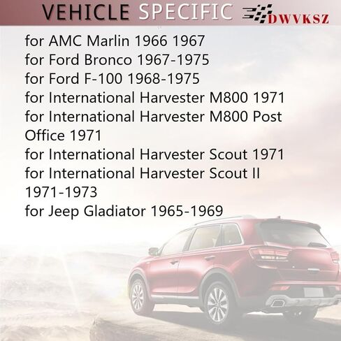 استبدال طقم تثبيت لقمة فرامل الطبلة الأمامية لـ International Harvester Scout II 3.8L 1971، لـ Ford F-100 4.7L 1968 1969 1970 1971 1972، لـ Harvester Scout 2.5L 1971، عبوة واحدة in Kuwait