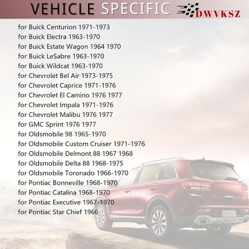 طقم تثبيت لقمة فرامل الطبل الخلفي لسيارة Pontiac Executive 7.0L 1967 1968 1969، لسيارة شيفروليه إمبالا 5.0L 1971 1972 1973، لسيارة Catalina 6.6L 1968 1969 1970 يستبدل # BP412K، HW4064، عبوة واحدة in Kuwait