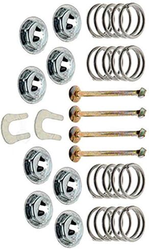Rear Drum Brake Shoe Hold Down Kit for Chevrolet LUV 1.8L 1975 1976 1977 1978 1979 1980, for Luv Pickup 1.8L 1972 1973 1974 Replaces# F117115, HW24018, 1 Pack in Kuwait