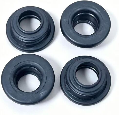 Carbon-14 281370 68838 281370S، لاستبدال ختم أنبوب مقياس العمق، أسود 4 عبوات in Kuwait